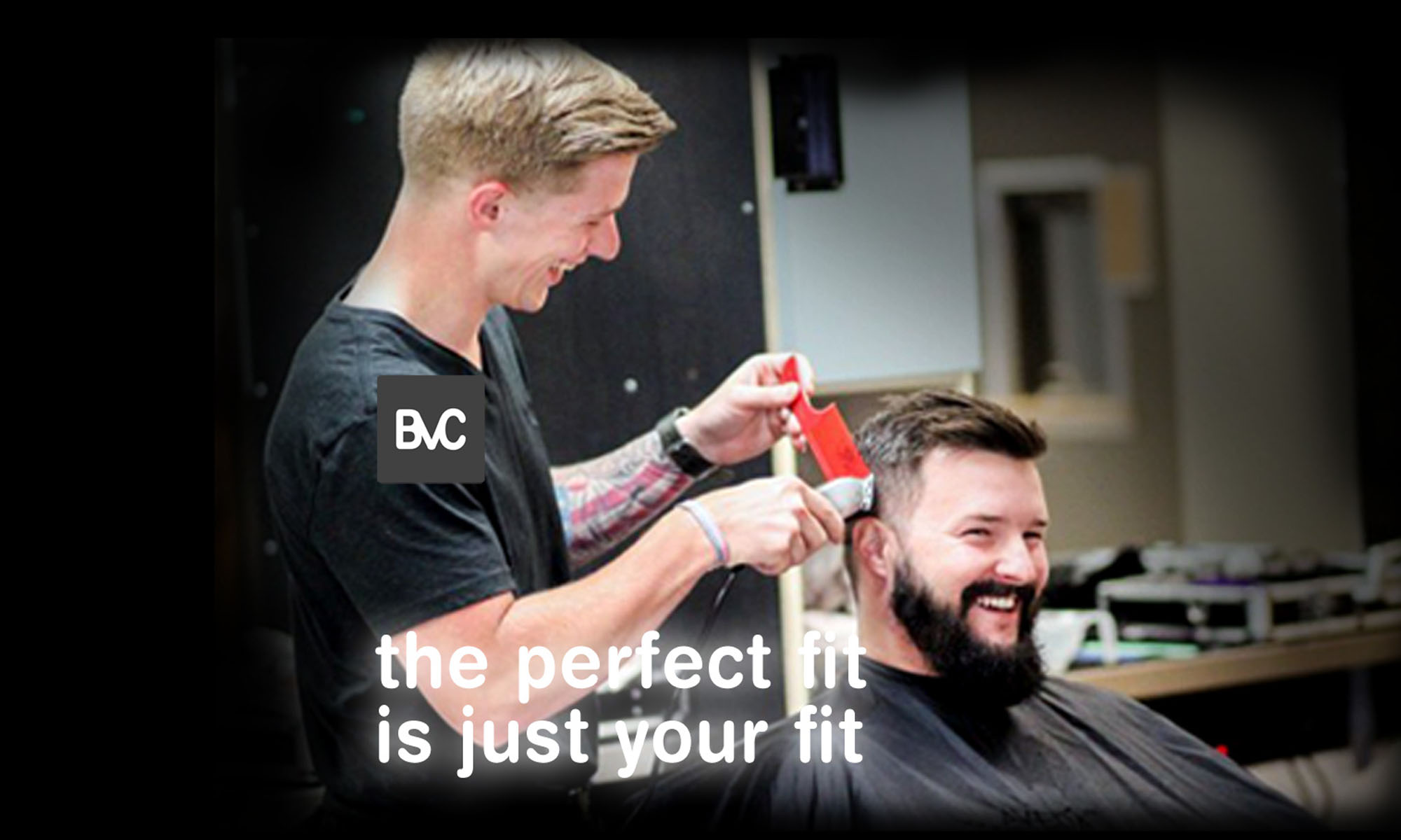 BVC marketing communications, hairstylist, the perfect fit is just your fit