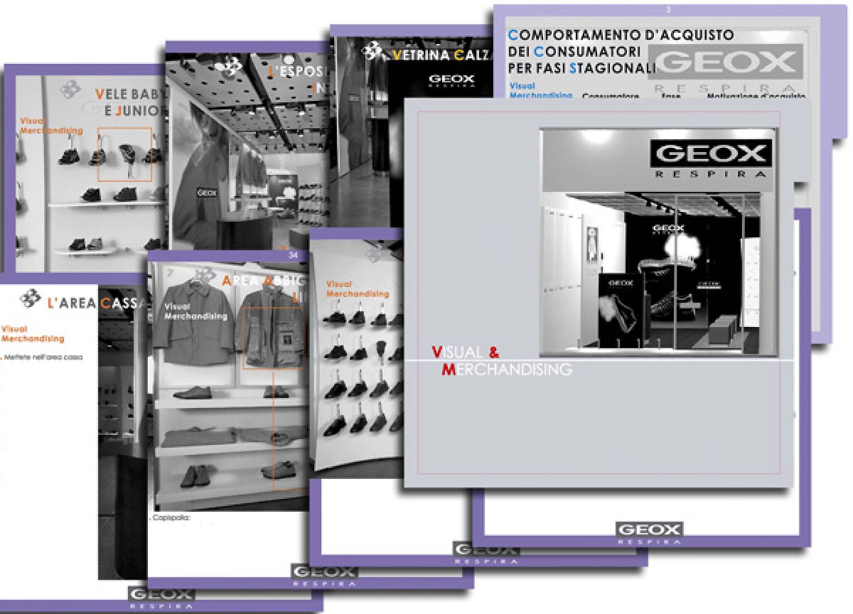 BVC, Geox visual merchandising